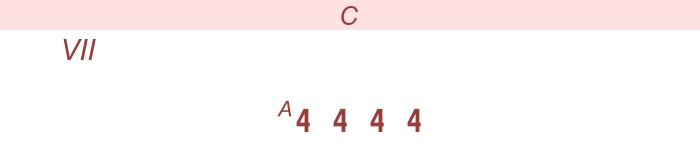 Carousel for guitar (VII position)  