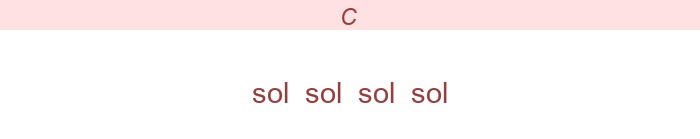 Carousel for solmization (notes)  